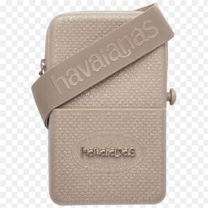 Havaianas Glitter Golden Silicone Street Bag